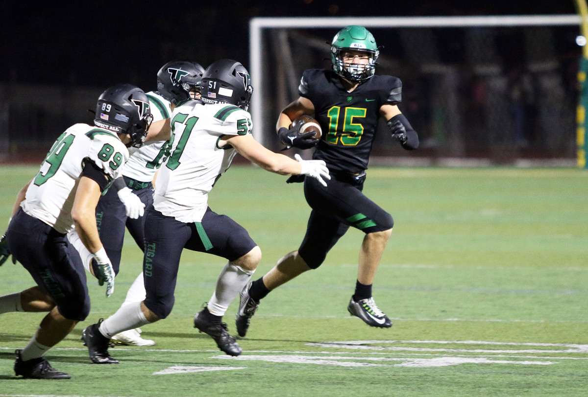 West Linn Tigard football Oregon October 14 2022 Dan Brood 22